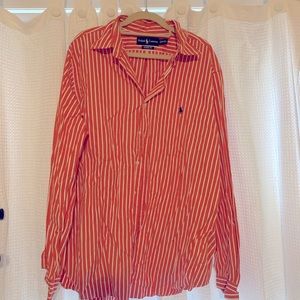 Ralph Lauren orange button down